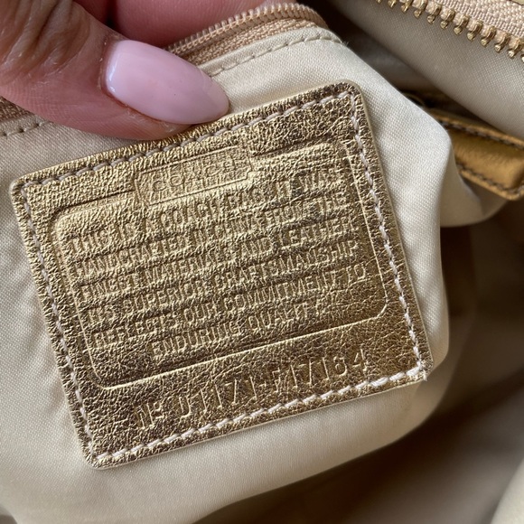 Coach Signature Patchwork Satchel Tote F17164 - Picture 10 of 10